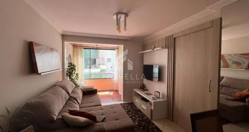 Apartamento 02 dormitórios, sendo 01 suíte no bairro campinas - são josé/sc