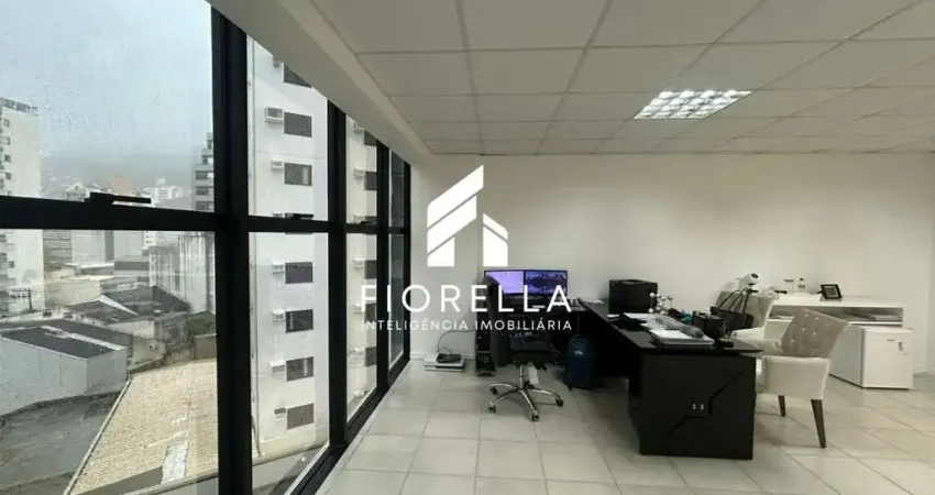 Sala comercial à venda, 41,70 m², no edifício hantei office, centro em florianópolis