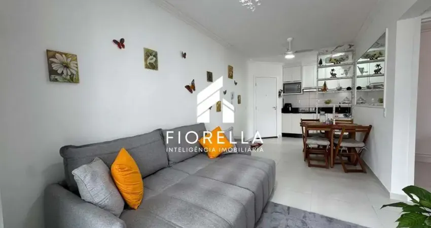 Apartamento 02 dormitórios, totalmente mobiliado no bairro areias em são josé/sc