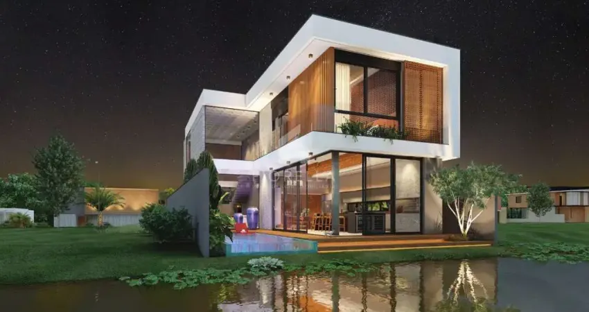 Casa alto padrão de 03 dormitórios, sendo 01 suíte master + 02 amplas suítes no condomínio reserva da pedra, bairro pedra branca - palhoça/sc