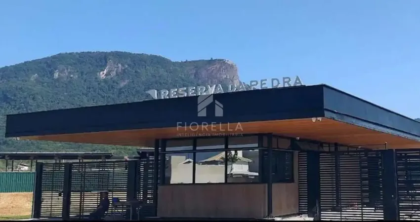 Terreno no condomínio reserva da pedra no bairro pedra branca, palhoça