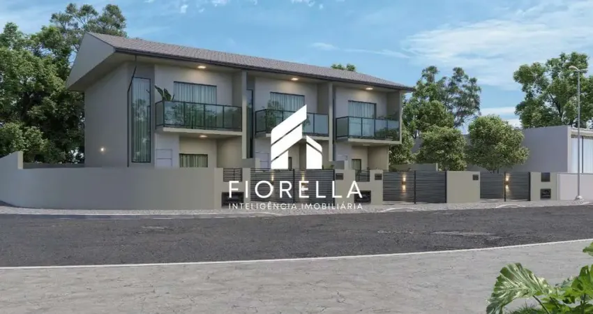 Sobrado com 02 dormitórios amplos no bairro bela vista - palhoça