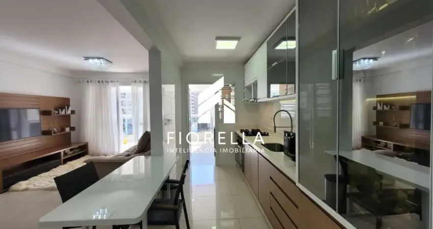 Apartamento à venda com 02 dormitórios, sendo 01 suíte, 01 vaga, em campinas/são josé - sc