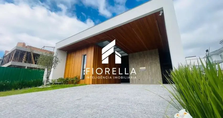 Casa alto padrão c/03 dormitórios suítes no condomínio reserva da pedra.