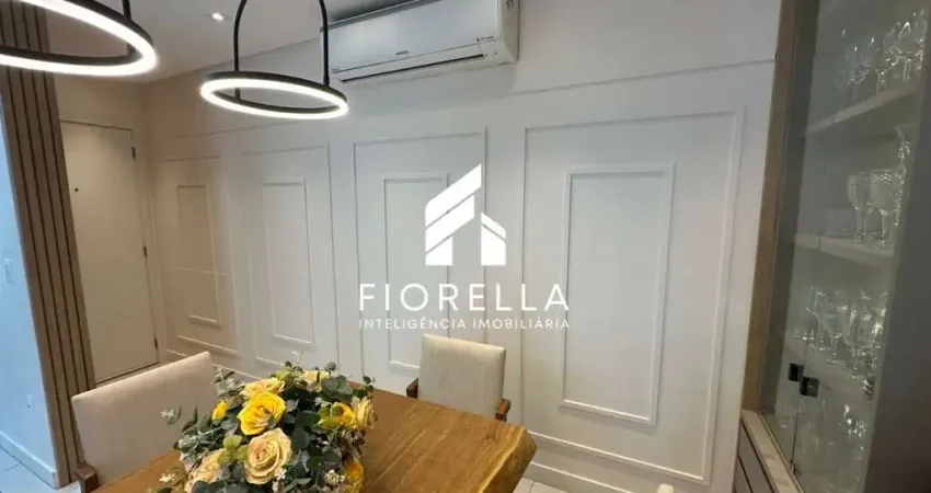 Apartamento com 03 dormitórios, sendo 01 suíte e 02 vagas de garagem no bairro campinas - são josé/sc