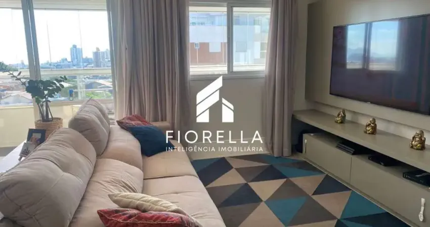 Apartamento 03 dormitórios sendo 01 suíte com vista mar - são josé/sc