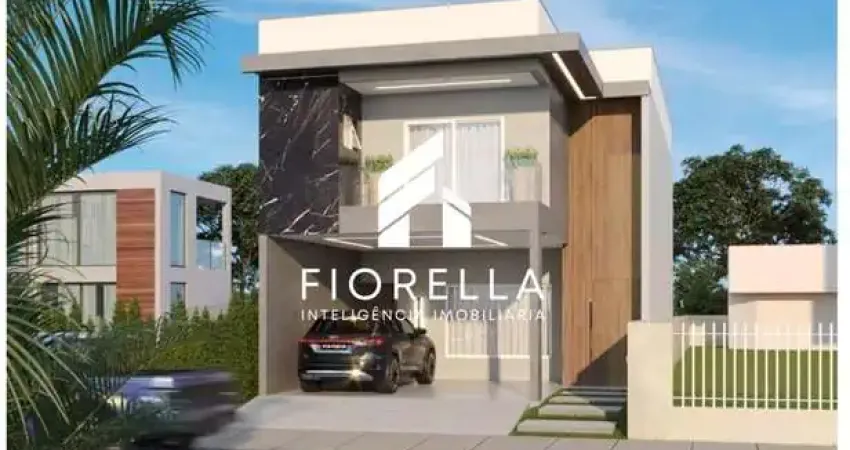 Casa em condomínio com 3 suítes à venda, deltaville - biguaçu/sc