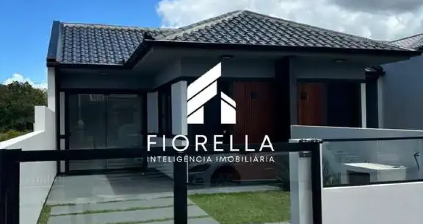 Casa geminada com 02 dormitórios no loteamento lisboa iii - são josé sc