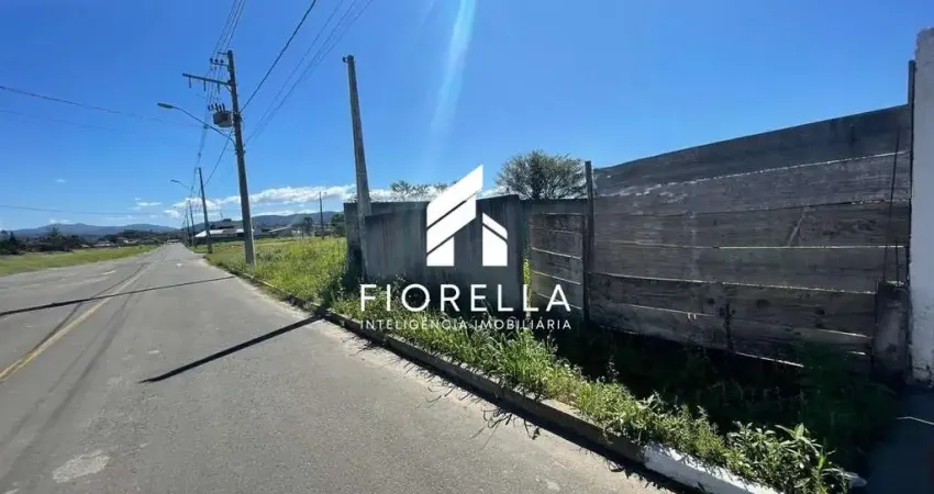 Terreno 250 m² à 200 metros do bistek supermercados em forquilhinha, são josé/sc