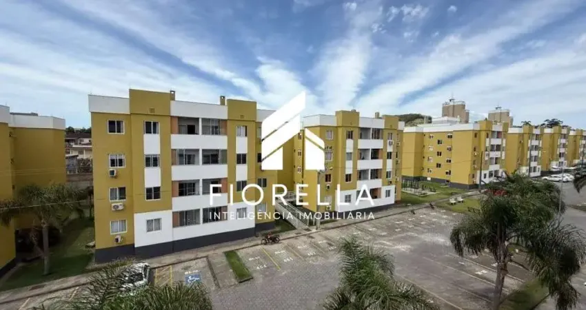 Apartamento com 02 dormitórios no bairro real parque, são josé/sc