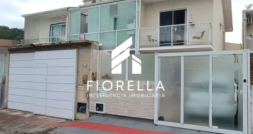 Sobrado semi mobiliado de 02 dormitórios, sendo 01 suíte, em potecas - são josé/sc