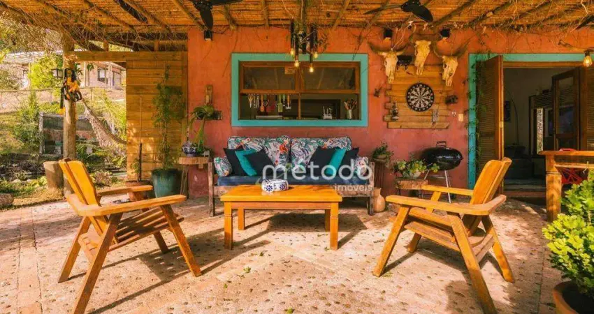 Sítio com 4 dormitórios à venda, 20000 m² por r$ 1.300.000,00 - lagoa nova - guararema/sp