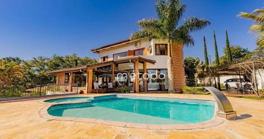 Casa com 6 dormitórios à venda, 450 m² por r$ 2.800.000,00 - condomínio residencial alpes de guararema - guararema/sp