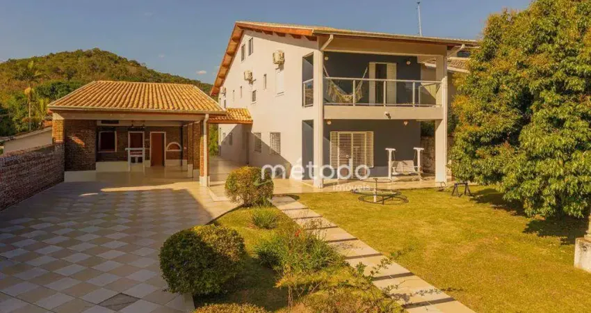 Chácara com 4 dormitórios à venda, 1439 m² por r$ 5.350.000,00 - centro - guararema/sp