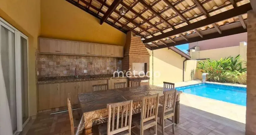 Casa com 3 dormitórios para alugar, 220 m² por r$ 7.520,56/mês - condomínio residencial ponte de pedra - guararema/sp