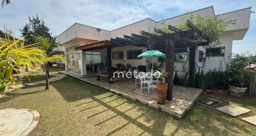 Casa com 4 dormitórios à venda, 330 m² por r$ 2.620.000 - condomínio residencial granja virginia - guararema/sp