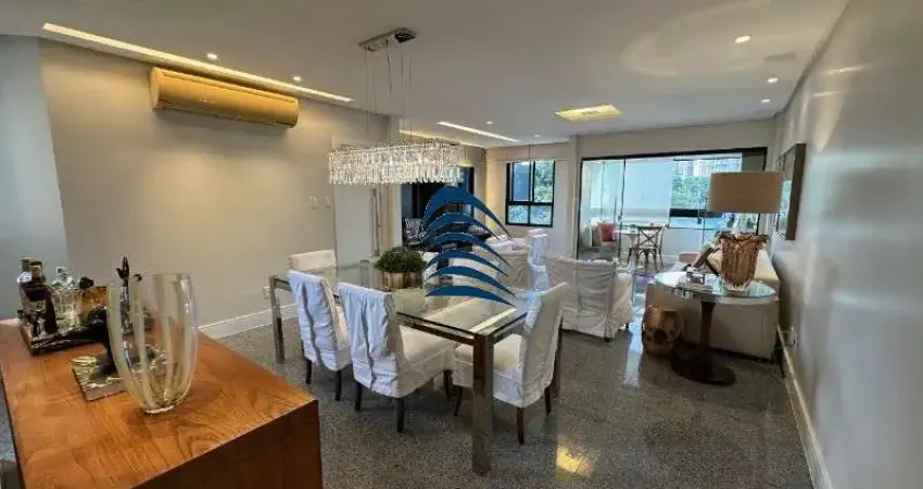 Mansão Richard Strauss ? Pituba  Apartamento com 3/4 sendo 02 suítes + dependência completa, 02 vagas de garagem.