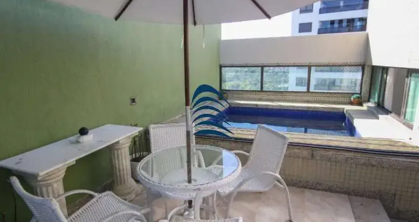 Excelente cobertura duplex com piscina no colina A, nascente, armários embutidos, 200 m2, 4/4 sendo 2 suítes, 2 vagas  de garagem soltas