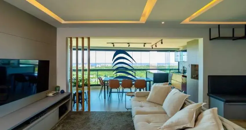 Apartamento no condominio Manhata Soho 3/4, sendo uma suíte com um super closet, varandão gourmet com churrasqueira a carvão