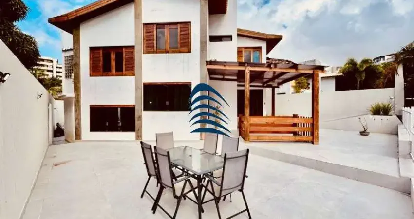 Excelente casa no Itaigara de 4 suítes, home office, lavabo, dependência completa, cozinha integrada com a área de serviço, piscina privativa, área gourmet, ar condicionados nas suítes.