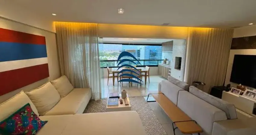 Apartamento a venda no Sohho Manhattan Paralela com 3 quartos sendo 1 suíte mais Closet, 113m2, varandão gourmet com cortina d vidro