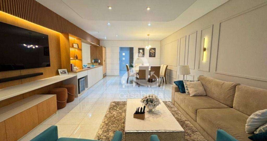 Apartamento com 4 dormitórios à venda, 187 m² por R$ 1.790.000,00 - Embaré - Santos/SP