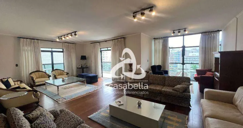 Apartamento com 4 dormitórios à venda, 331 m² por R$ 2.660.000,00 - Gonzaga - Santos/SP