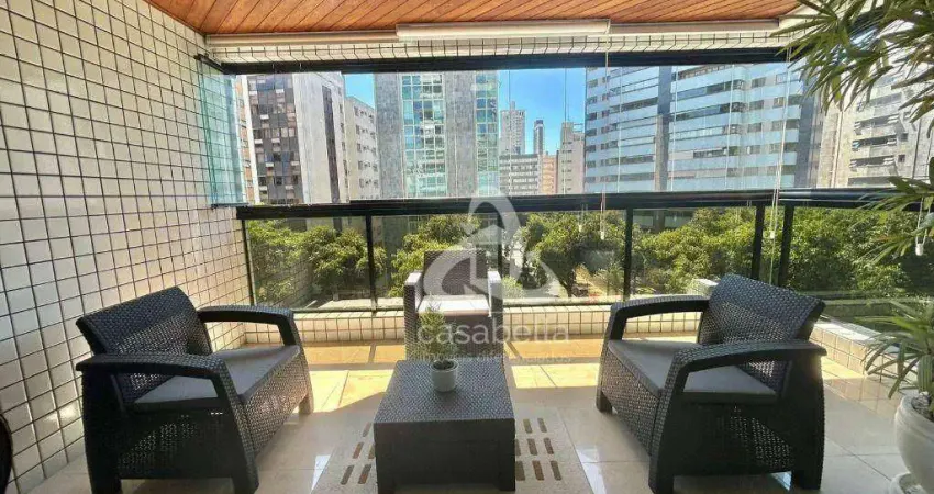 Apartamento com 3 dormitórios à venda, 155 m² por r$ 1.700.000,00 - gonzaga - santos/sp