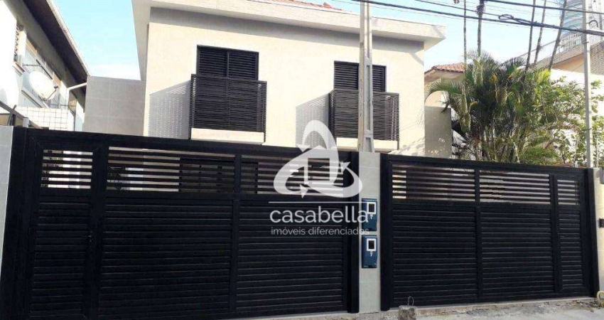 Casa com 3 dormitórios à venda, 140 m² por R$ 1.650.000,00 - Boqueirão - Santos/SP