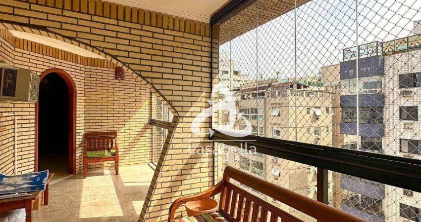 Apartamento com 4 dormitórios à venda, 250 m² por R$ 1.750.000,00 - Aparecida - Santos/SP