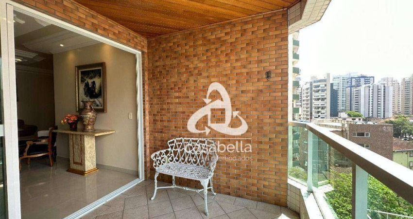 Apartamento com 2 dormitórios, 116 m² - venda por R$ 1.380.000,00 ou aluguel por R$ 8.640,00/mês - Embaré - Santos/SP
