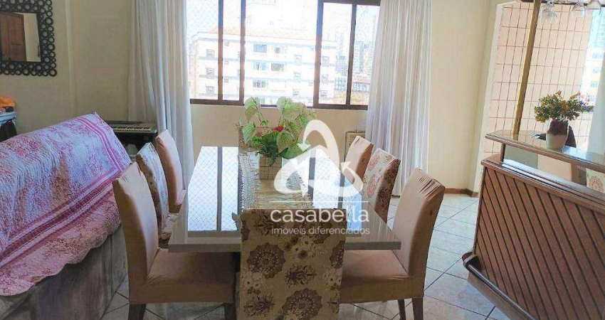 Apartamento com 3 dormitórios à venda, 150 m² por R$ 840.000,00 - Ponta da Praia - Santos/SP