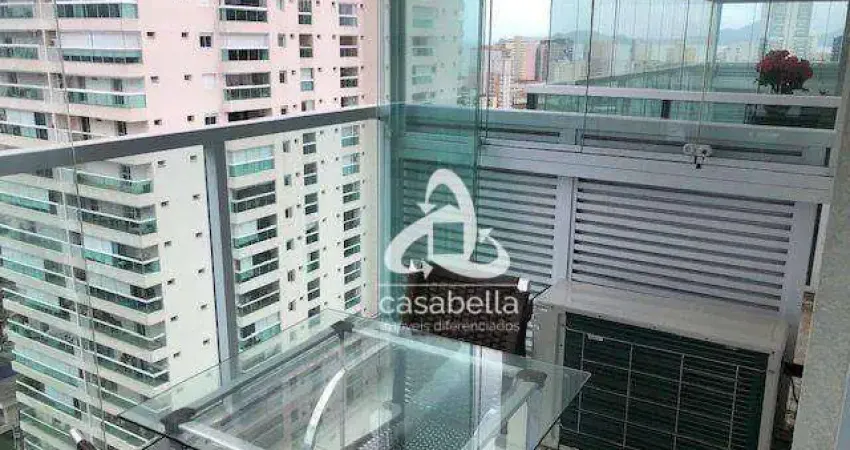 Apartamento com 1 dormitório à venda, 53 m² por r$ 690.000,00 - ponta da praia - santos/sp