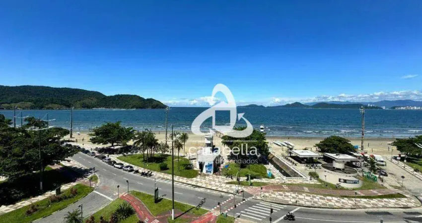 Apartamento com 3 dormitórios, 158 m² - venda por R$ 2.660.000,00 ou aluguel por R$ 14.050,00/mês - Ponta da Praia - Santos/SP