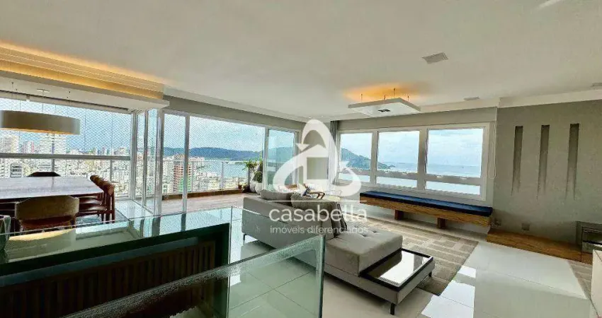Apartamento com 4 dormitórios à venda, 234 m² por R$ 4.500.000,00 - Embaré - Santos/SP