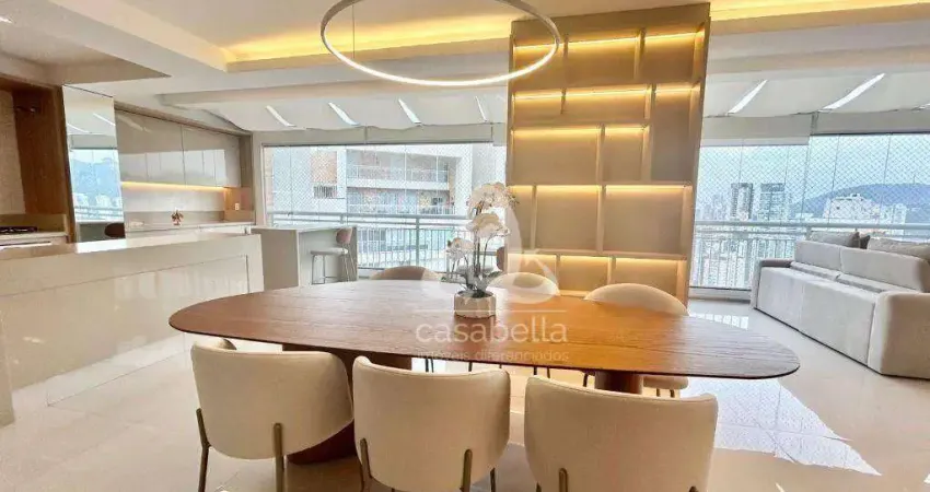 Cobertura com 4 dormitórios à venda, 266 m² por R$ 4.200.000,00 - Gonzaga - Santos/SP