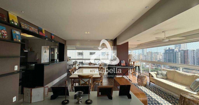 Apartamento com 3 dormitórios à venda, 171 m² por R$ 2.610.000,00 - Embaré - Santos/SP