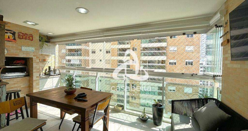 Apartamento com 3 dormitórios à venda, 103 m² por R$ 1.140.000,00 - Ponta da Praia - Santos/SP