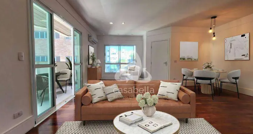 Apartamento com 3 dormitórios à venda, 160 m² por R$ 1.650.000,00 - Boqueirão - Santos/SP