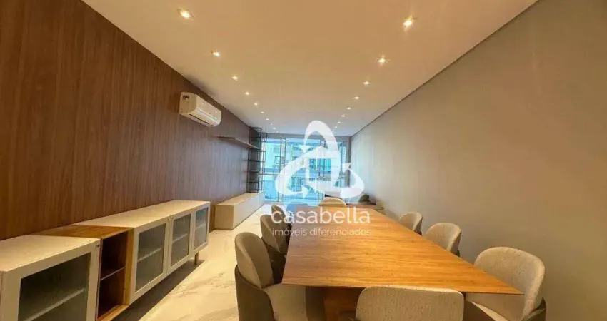 Apartamento com 3 dormitórios à venda, 160 m² por R$ 1.850.000,00 - Pompéia - Santos/SP