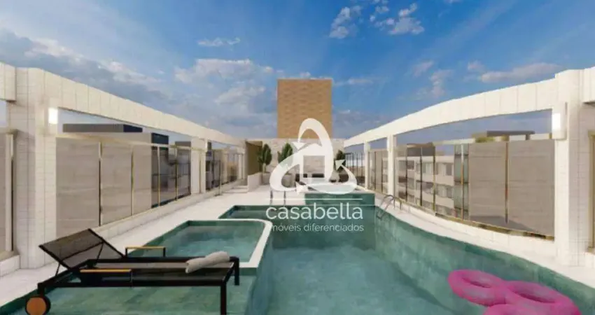 Apartamento com 1 dormitório à venda, 50 m² por R$ 660.000,00 - Boqueirão - Santos/SP