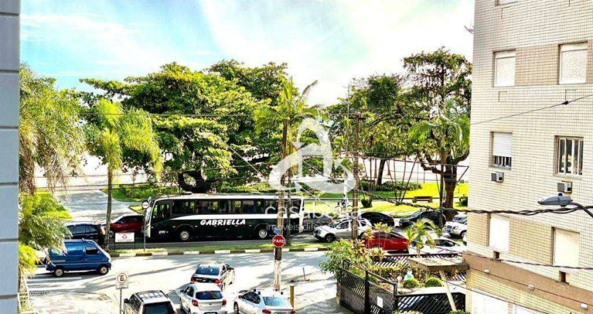 Apartamento com 3 dormitórios, 127 m² - venda por R$ 1.350.000,00 ou aluguel por R$ 9.374,17/mês - Gonzaga - Santos/SP