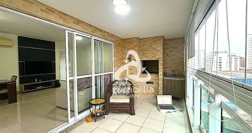 Apartamento com 3 dormitórios à venda, 103 m² por R$ 980.000,00 - Ponta da Praia - Santos/SP