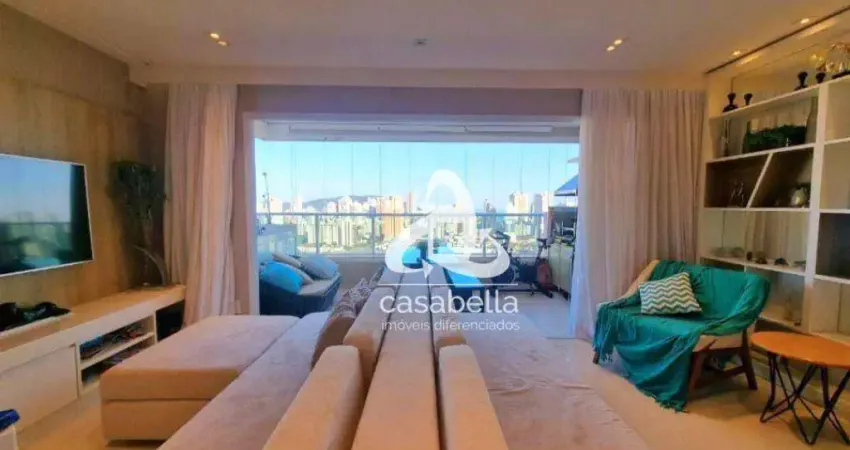 Apartamento com 2 dormitórios à venda, 88 m² por R$ 1.280.000,00 - Campo Grande - Santos/SP