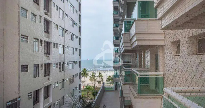 Apartamento com 4 dormitórios, 360 m² - venda por r$ 5.400.000,00 ou aluguel por r$ 30.000,00/mês - gonzaga - santos/sp