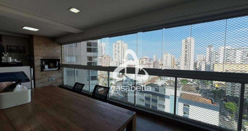 Apartamento com 3 dormitórios, 234 m² - venda por R$ 2.800.000,00 ou aluguel por R$ 22.000,00/mês - Embaré - Santos/SP