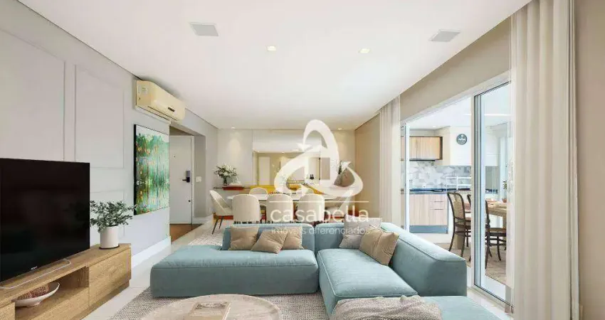Apartamento com 3 dormitórios à venda, 155 m² por R$ 1.980.000,00 - Embaré - Santos/SP