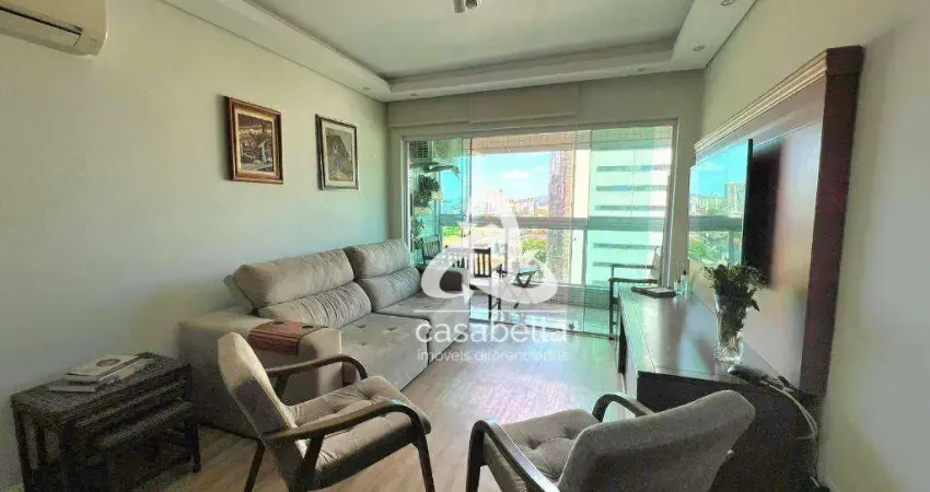 Apartamento com 3 dormitórios à venda, 115 m² por R$ 960.000,00 - Boqueirão - Santos/SP