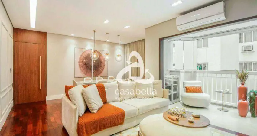 Apartamento com 3 dormitórios à venda, 136 m² por R$ 1.850.000,00 - Vila Rica - Santos/SP