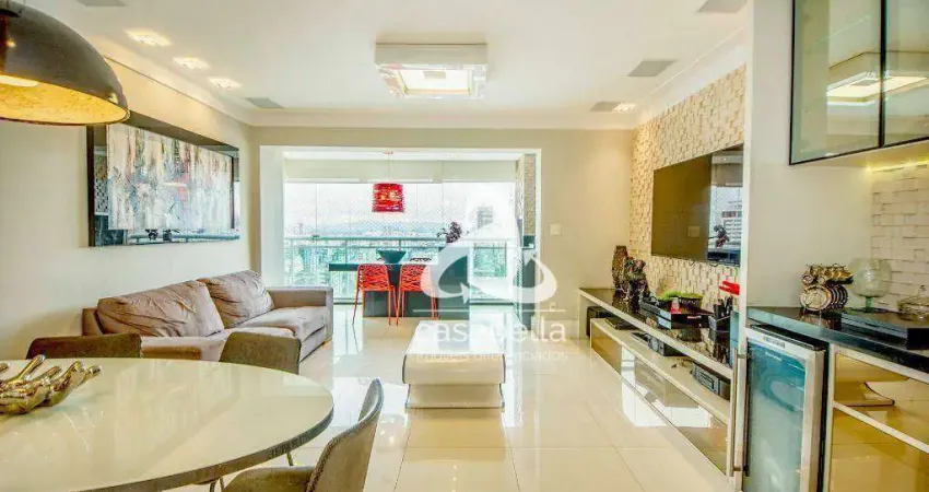 Apartamento com 3 dormitórios à venda, 110 m² por R$ 1.500.000,00 - Gonzaga - Santos/SP